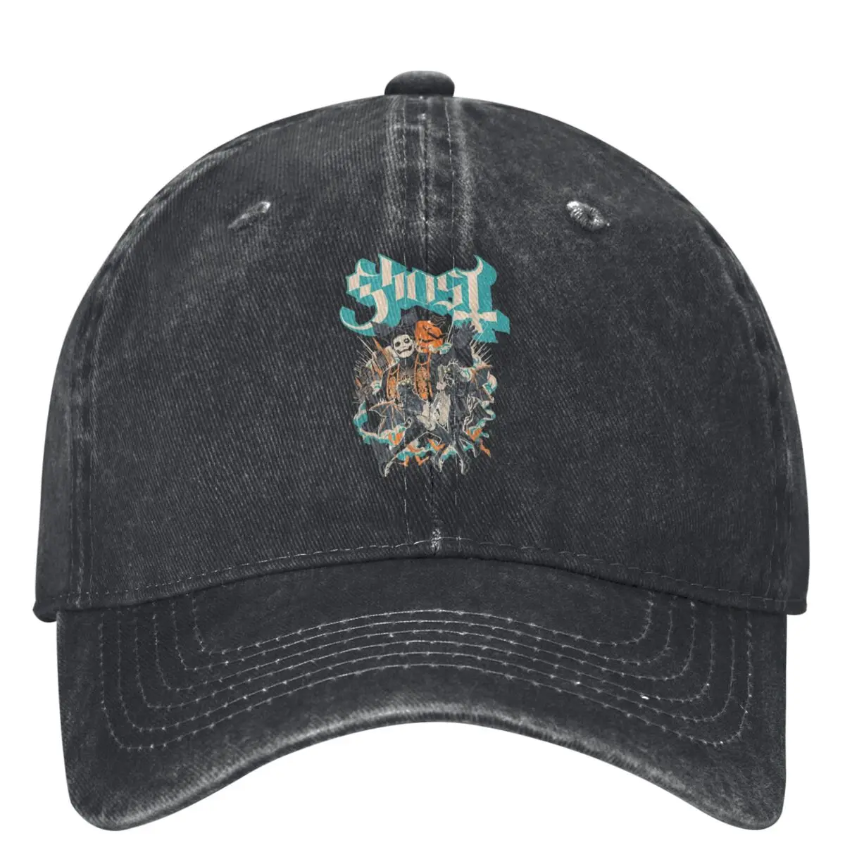 Ghost B.C. Band Baseball Cap Maestro Album Heavy Metal Couple Women Sunscreen Trucker Dad Hat Retro Outdoor Sports Baseball Caps