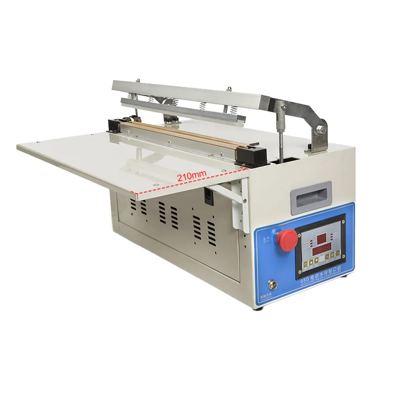 

R-PACK Water-Cooled Instant Heat Sealer & Cutter, Auto-Count & Cut, Heavy-Duty For All Bags
