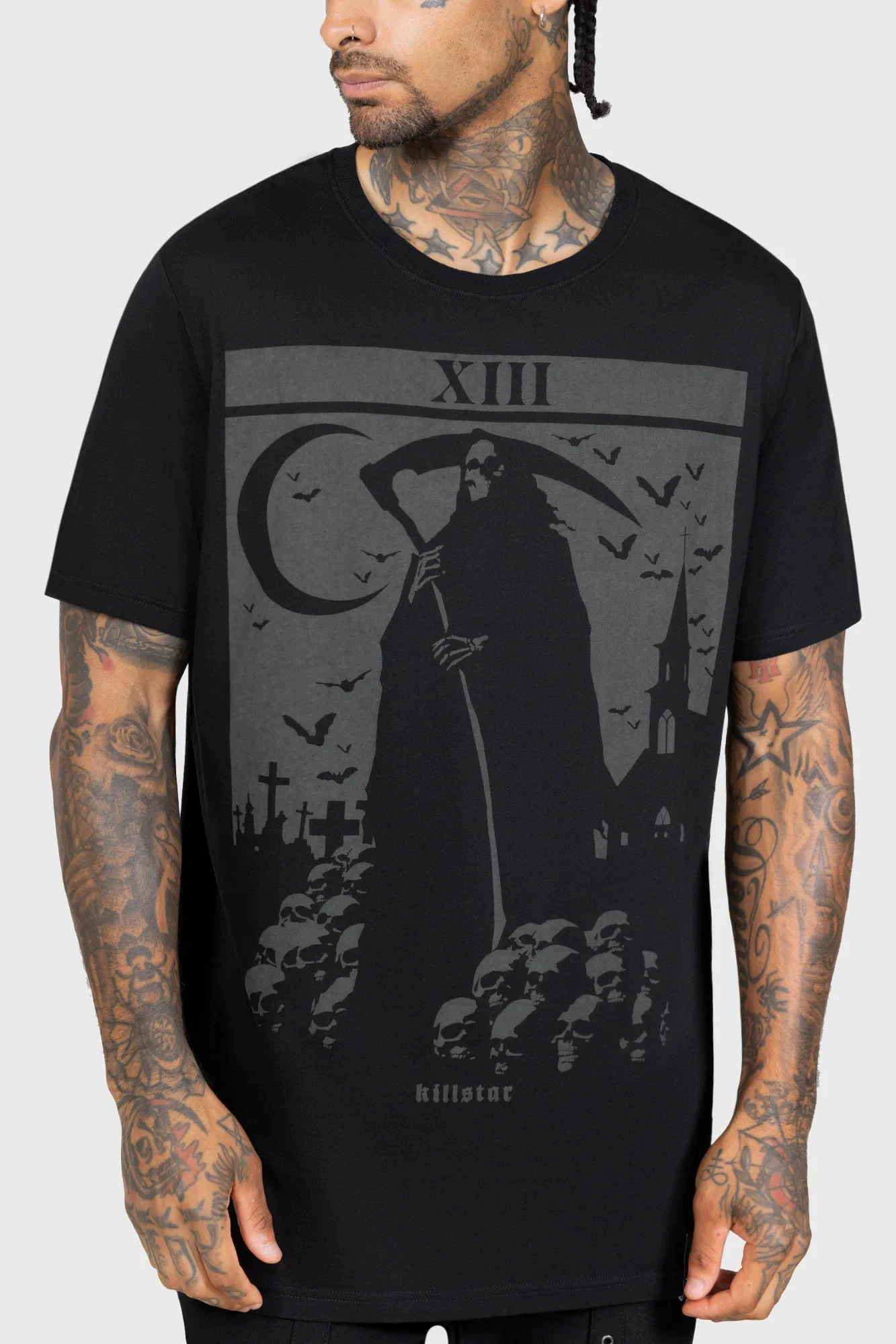 Blind Mind Gothic Tattoo Art Retro Style Summer Casual T-Shirt Men's and Women's Luxury Brand  Top 2026