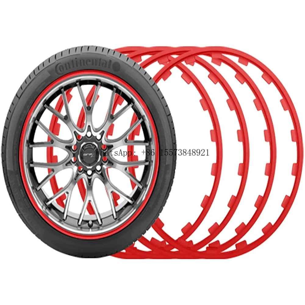 

Car Wheel Hub protection Ring Anti Scratch and Anti Rubbing Modification Wheel Hub Collision Ring 17/18/19/20/21inch