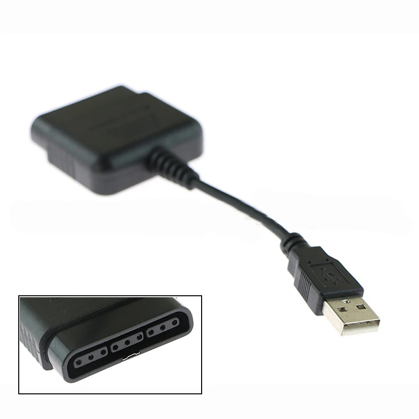 cltgxdd 1piece USB adapter FOR PS2 to PS3/PS3 to PS2 game controller PC video converter high-quality computer cable accessories