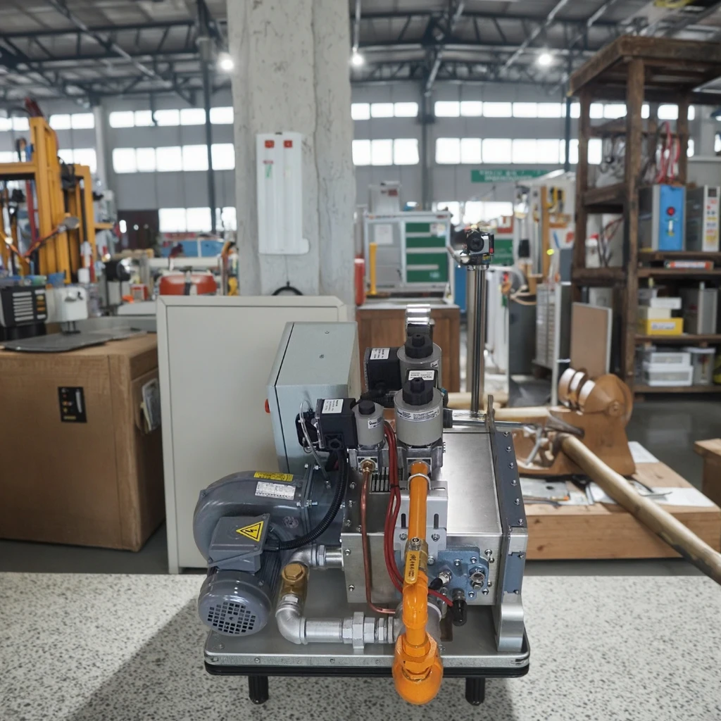 Industrial Automatic Natural Gas 220V 230kW Dual Stage Stainless Steel Heater With Linear Flame & Fan Solenoid Valve Kits