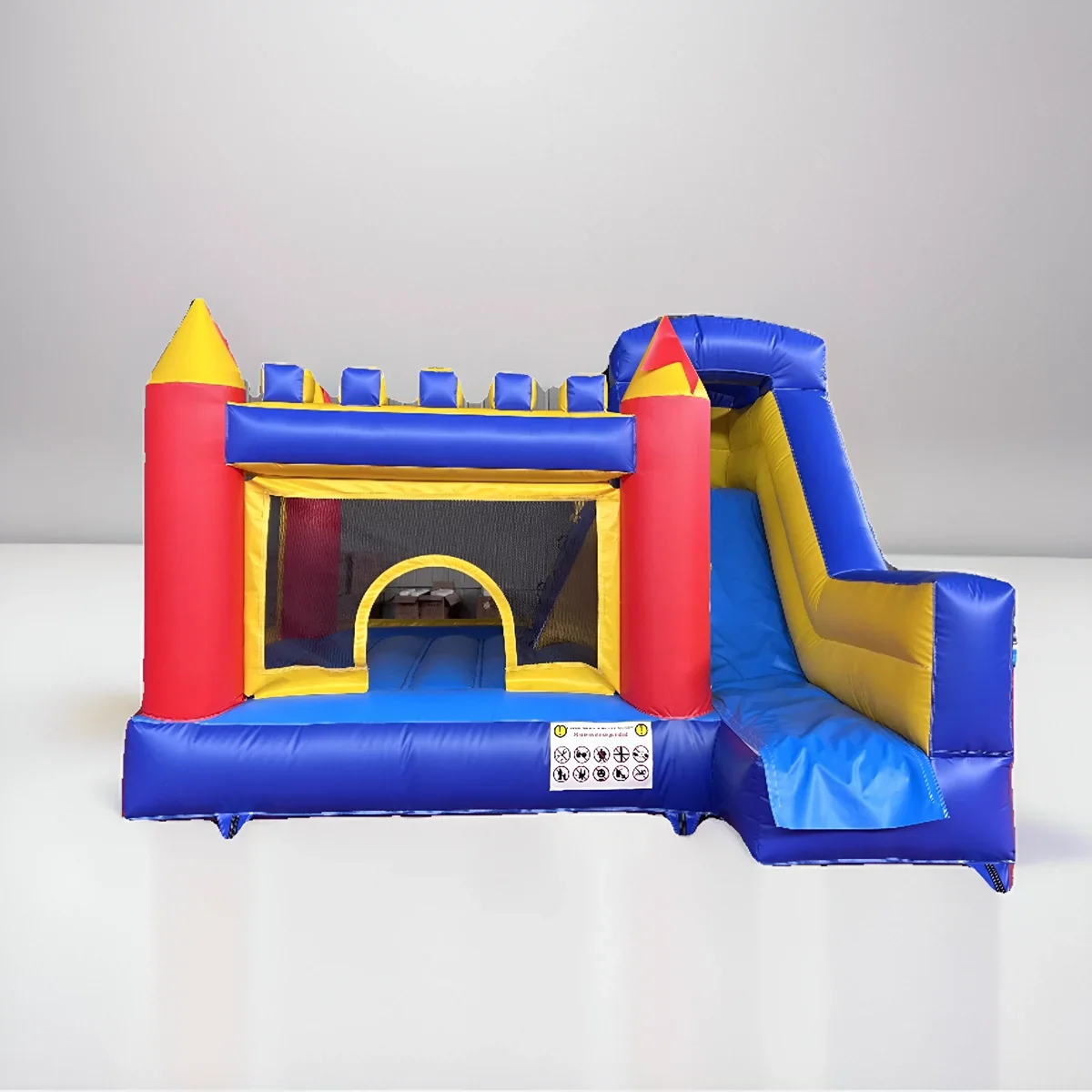 Cheap Inflatable Bouncy Castle Slide Commercial PVC Inflatable Bounce House Playground for Sale for Kids Adults with Blower