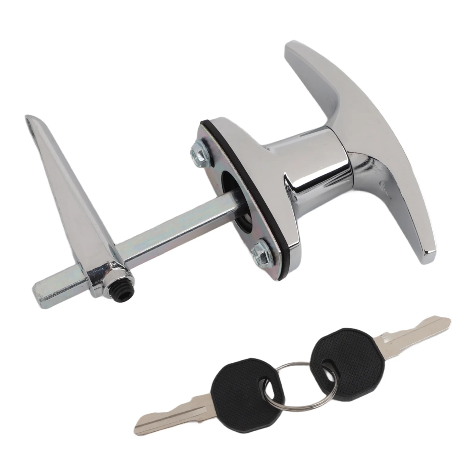 Heavy Duty Zinc Alloy T Handle Lock Compatible with For Truck Camper Shells and Canopies Weather Resistant Finish
