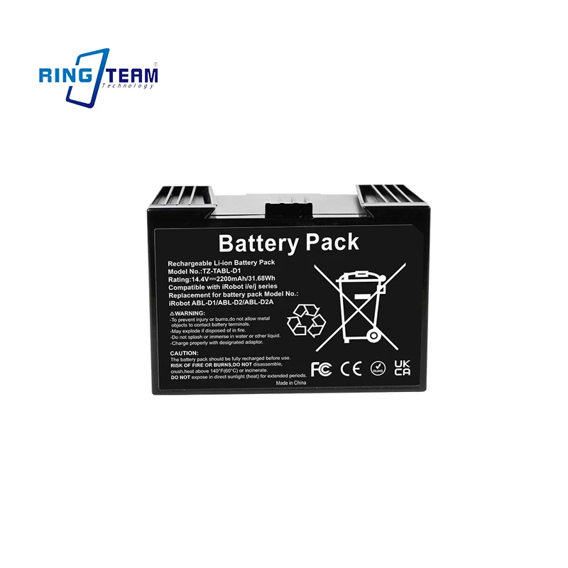 TZ-TABL-D1 Battery For iRobot Roomba i3 i4 i6 i7 i7+ i8 and e5 e6 Series, j7+ j7550 i4+ i4150 i8+ i8550,for Roomba Combo  i5 j7+