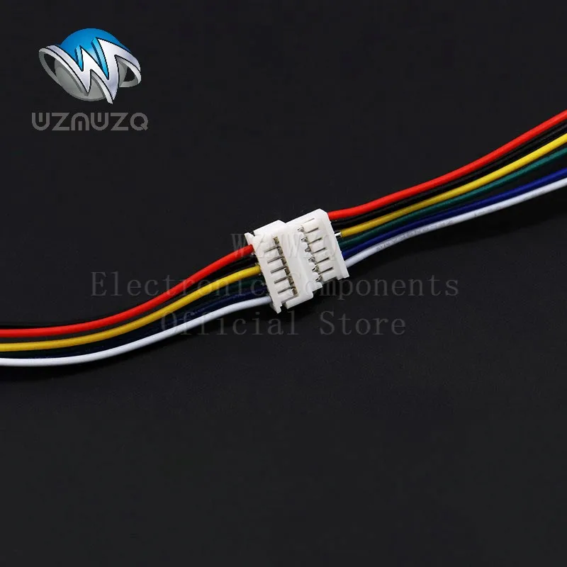 10PCS Jst Wire Cable Connector JST 1.25mm Micro Male Female Connector Jack Plug Connectors 15CM 2P 3P 4P 5P 6Pin 15CM 150MM