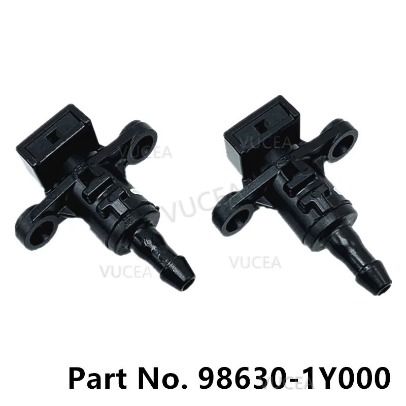 

1 pair Genuine For Windshield Washer Nozzle Cleaning nozzle of wiper For Hyundai Veloster For Kia Morning 986301Y000 98630-1Y000