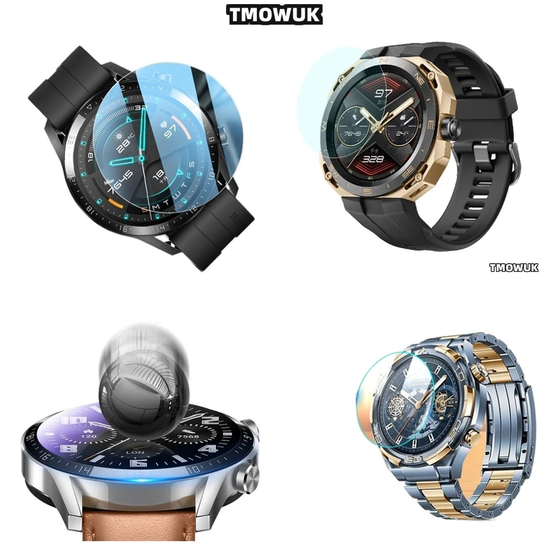 

For Huawei WATCH GT2 GT3 GT4 GT5 Pro Cyber Ultimate 41 42 43 46mm, Durable Watch Glass Protector