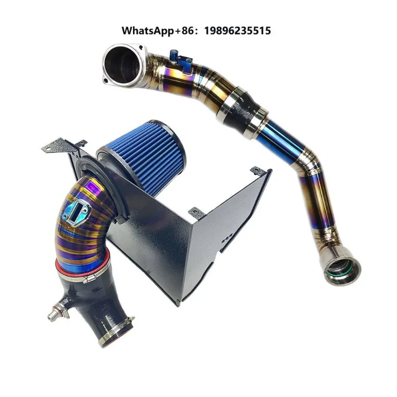 New Burnt Titanium Intake with Inlet + Charge Pipe  Stage 1 Tuning Compatible