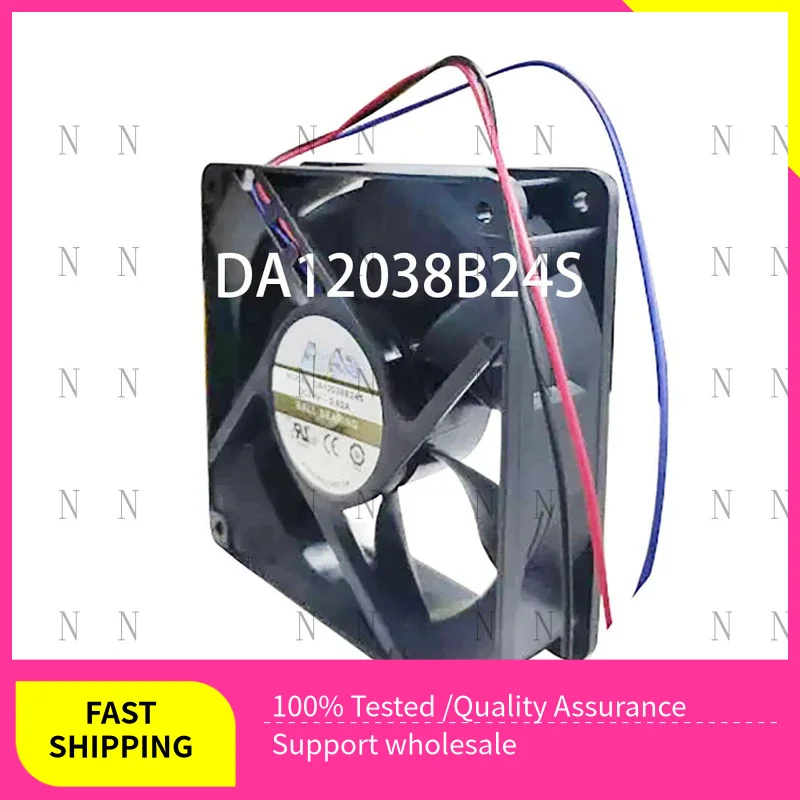 

YJJ FOR AVC DA12038B24S Low-Energy Axial cooling Fan 24VDC 0.62A 120*120*38MM radiator