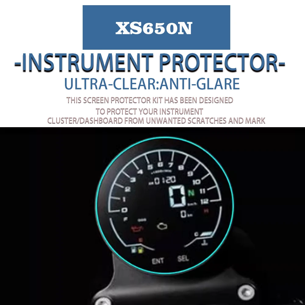 สำหรับ Joy XS650N อุปกรณ์มอเตอร์ไซค์แผ่นฟิล์มกันรอยขีดข่วนแผ่นป้องกันแผงหน้าปัด