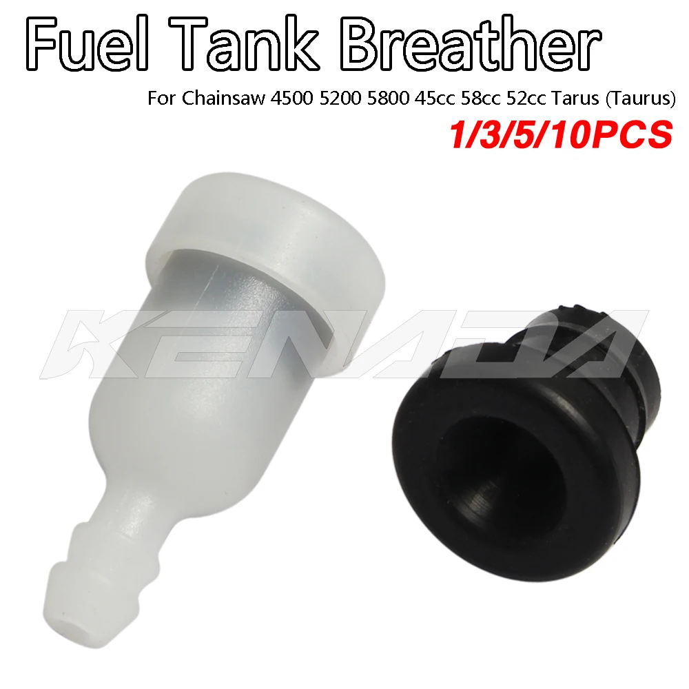 1 Set Fuel Tank Breather Vent Air Check Valve For 4500 5200 5800 45cc 58cc 52cc Tarus Timbertech Silverline Kiam Sherwood Raptor