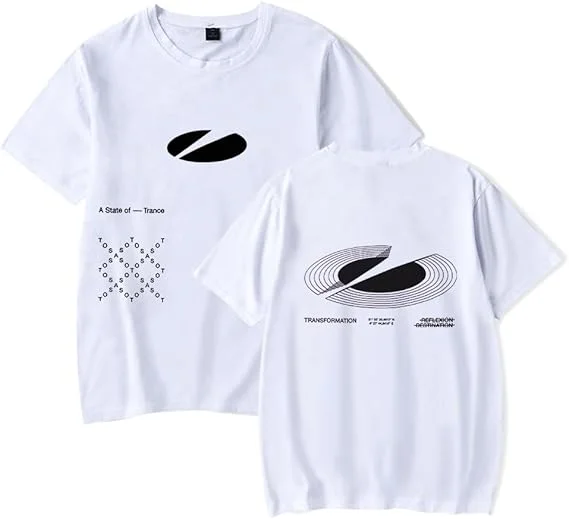 Armin Van Buuren Tshirt Cool Print Merch for Men and Women Short Sleeve Tops Tee Casual