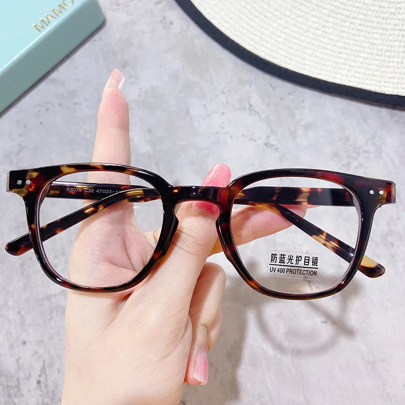

Anti Blue Light Glasses Unisex Retro Glasses Frame Unisex Glasses Frame Tr Material For Shopping Travel Daily Use