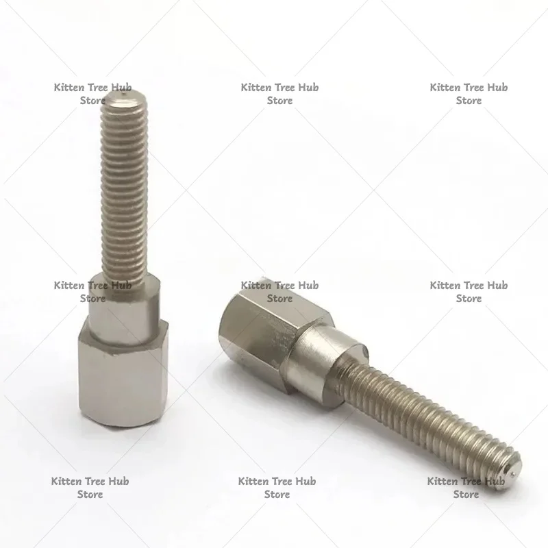 2pcs Motorcycle Scooter Rear Mirror Adapter M8 8mm To 6mm M6 Male Female Right Hand Thread Lengthen and Heighten Screws