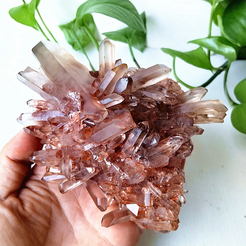 Natural White Quartz Crystal Shinning Raw Stone Mineral Specimen Room Decor Rare Crystals Gemstones Powerful Energy Chakra