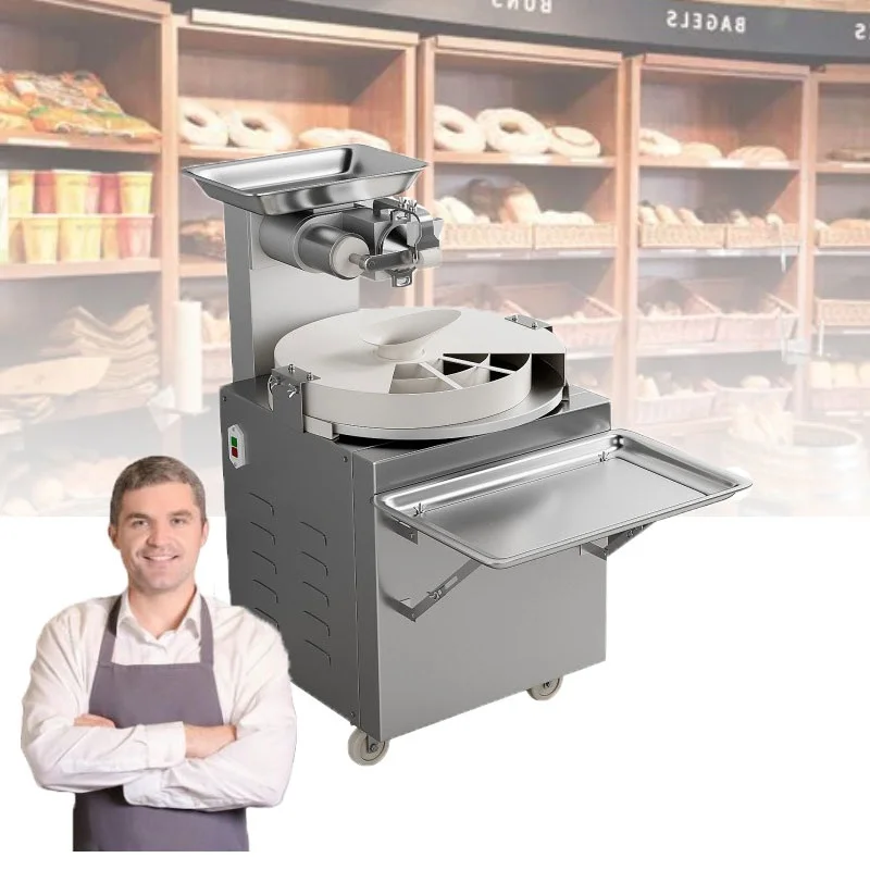 Dough Ball  Steamed Bun Automatic Dough Divider Round Machine for Bread Bakery