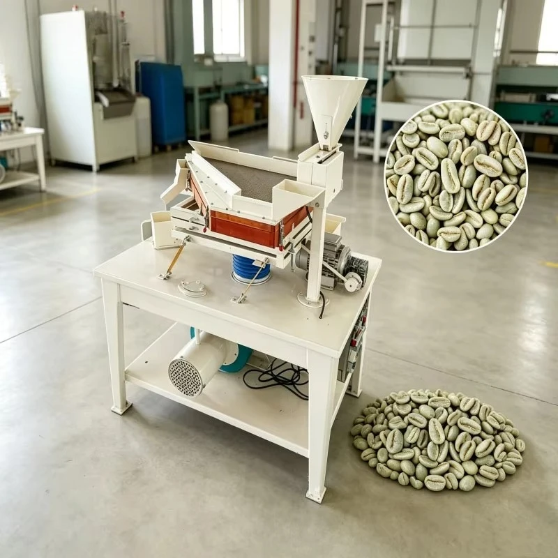 High Productivity Specific Gravity Cocoa Beans Stone Removing Sorter for Agricultural Crop Processing Facility