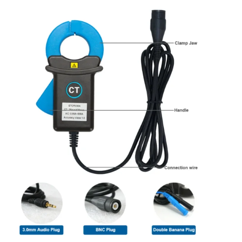 

Detecting of AC Clamp Current Sensor Meters Transformer ETCR040A