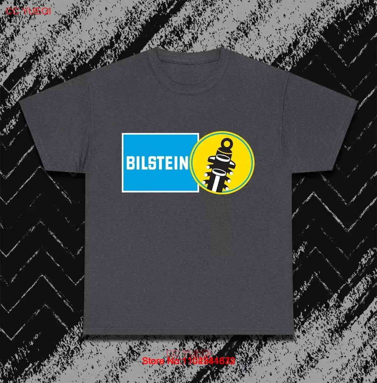 Bilstein Shock Absorbers Logo Men'S T-Shirt American Size S-5Xl