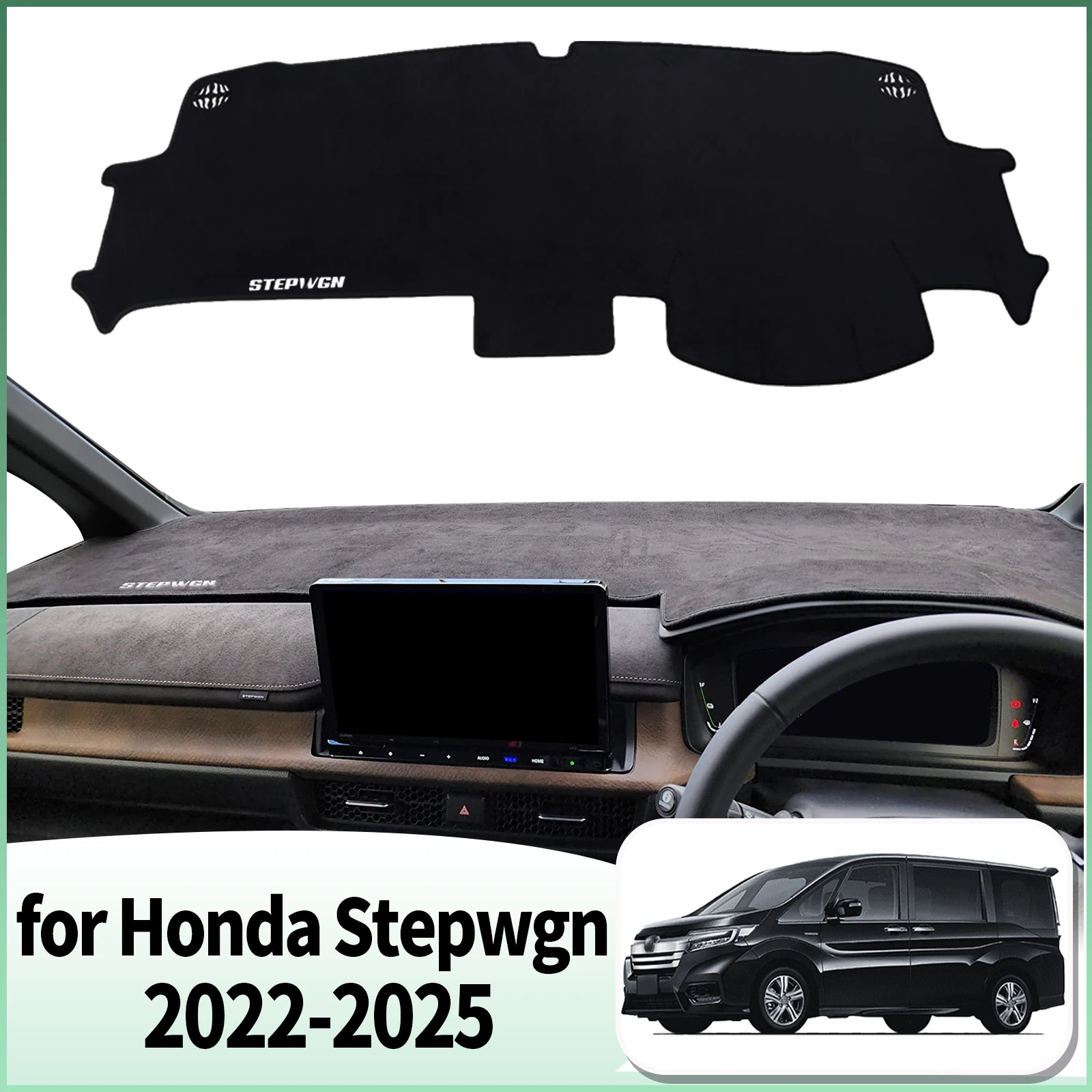 

fit for Honda Stepwgn Spada RP6 RP7 RP8 2022-2025 RHD Dashmat Accessories Dashboard Cover Pad DashMat Sunshade Protective Carpet
