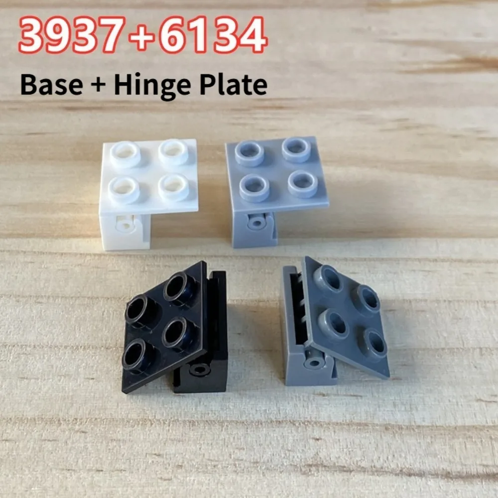 MOC Building Block Components Hinge Brick Suitable for DIY Ceiling Panels 1×2 and Floor Panels 2×2（3937,6134) Assembly Toys
