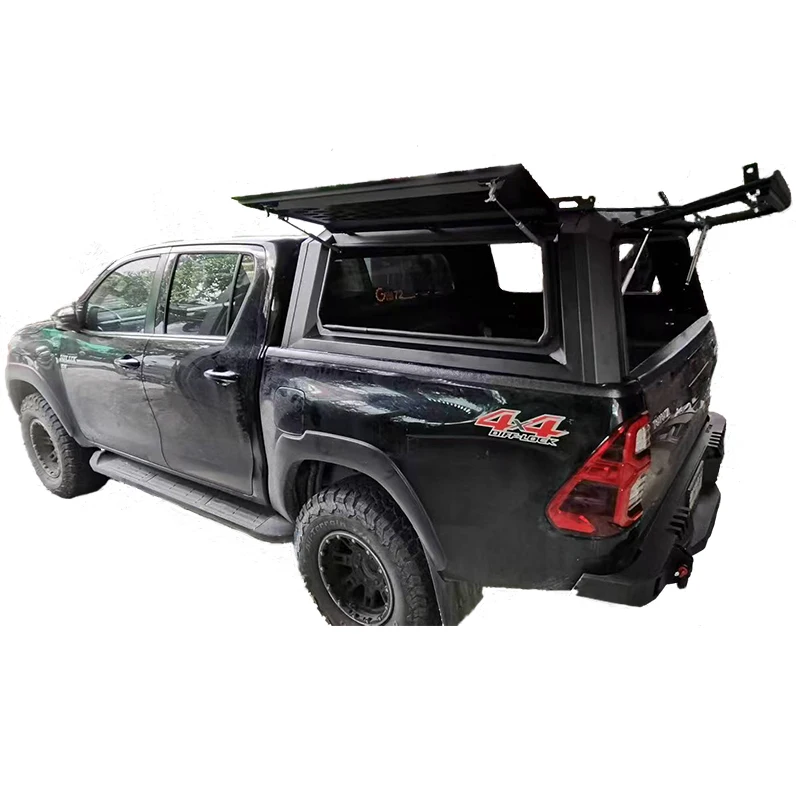 

New Lamax Pickup Truck Hardtop Topper Slide Glass Window Steel Truck Integrated High Rear Canopy Cover for MAXUS T60
