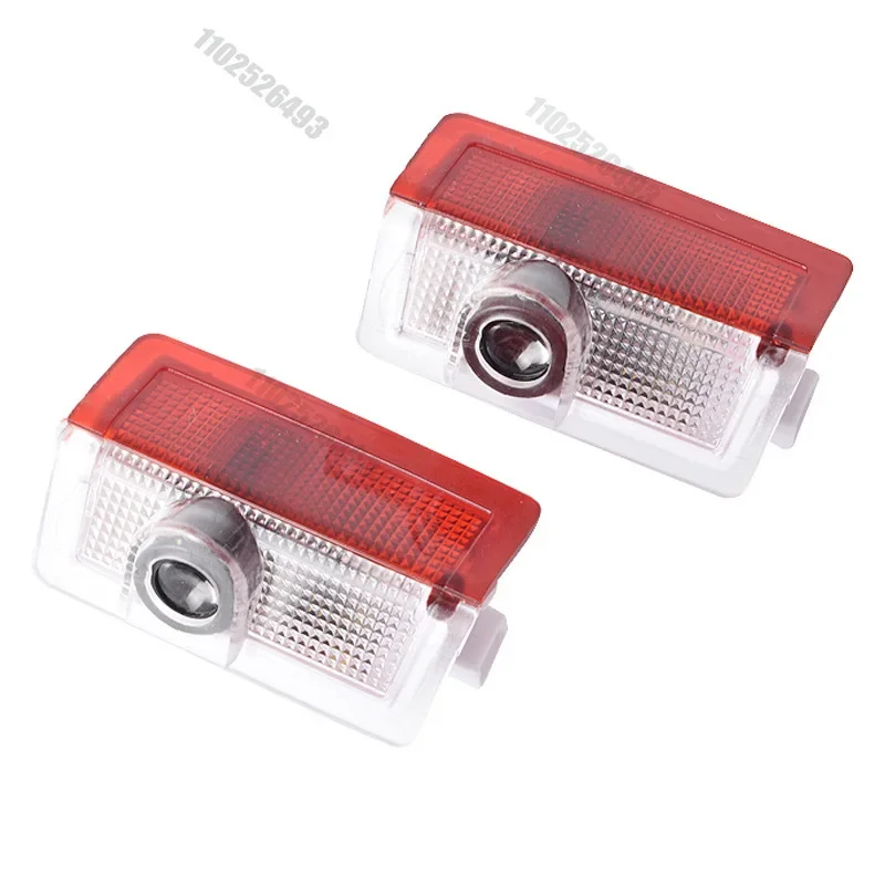 2 Pcs LED Projector Light Laser Logo X166 W166 W164 V177 W176 Welcome Light W212 W213 W205 AMG GLA GLC Trim for Mercedes Benz