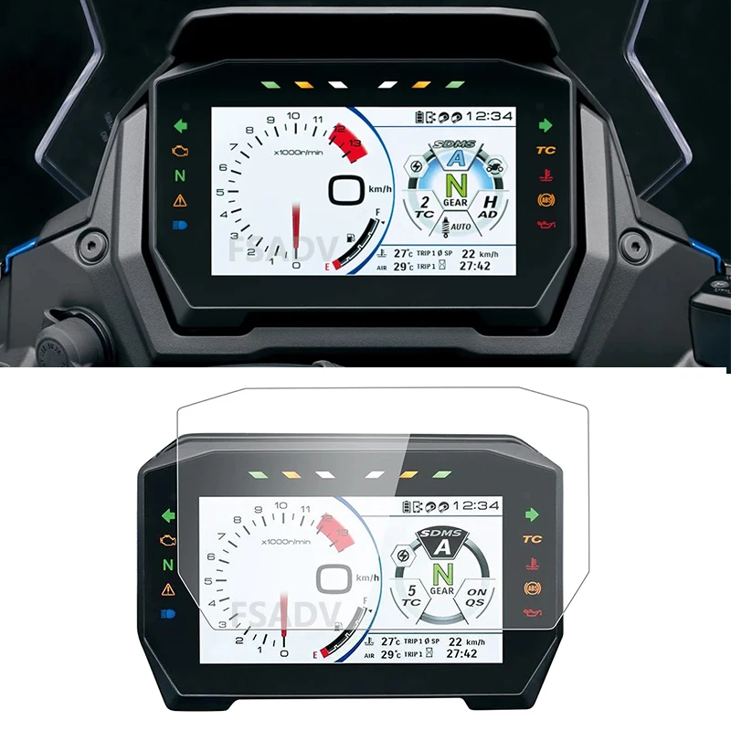 

Для Suzuki GSX-S1000GT GSX S1000GT S1000 GT 2022 2023, защитная пленка для экрана приборной панели, защитная пленка для экрана от царапин