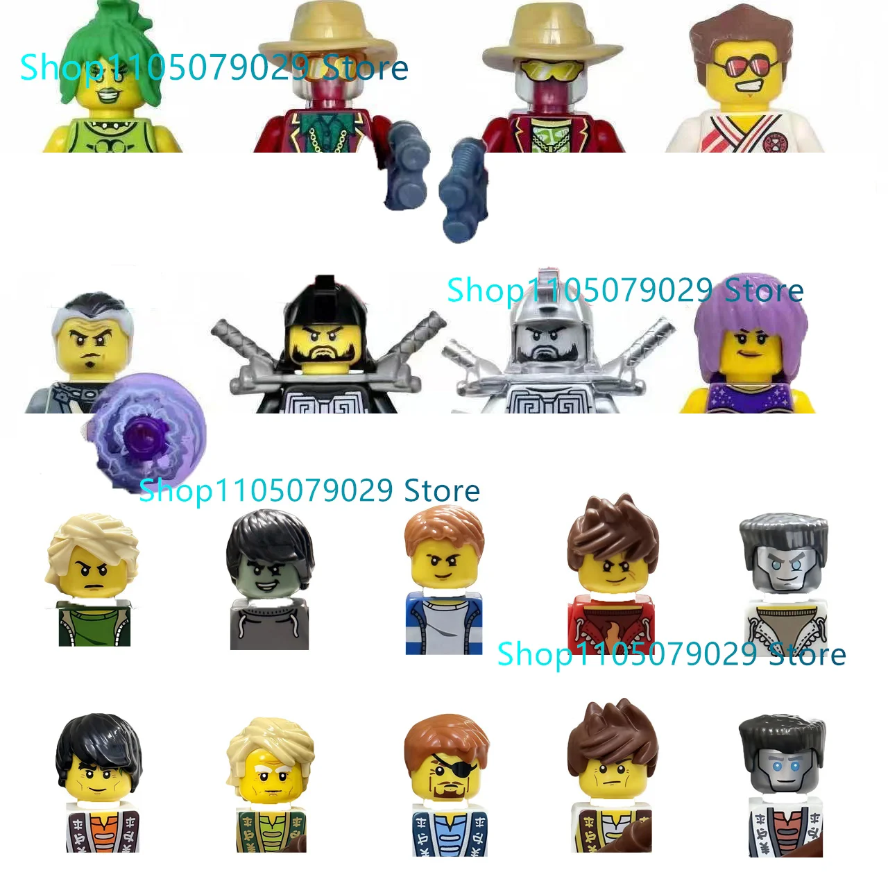 

Anime Cartoon TV Ninja Toy Dragons Rising Jay Nokt Rox Morro Figures Warriors Lloyd Arin Nya Building Blocks Bricks Toys