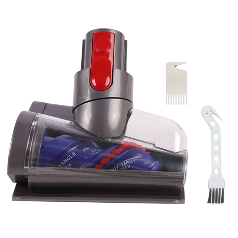 

Anti-Tangle Mini Motorized Brush Head For Dyson V7 V8 V10 V11 V15 Vacuum Attachments Mite Brush For Sofas Beds Car Seats