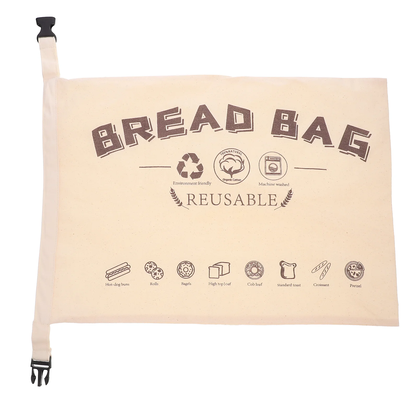 Yeast Pure Cotton Bread Bag Packaging Homemade Tpu Bakery Bags with Window Packing