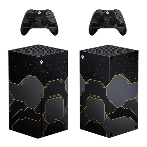 Skin-sticker voor Xbox Series X Console-sticker Beschermende vinylhoes voor Xbox Series X-controller