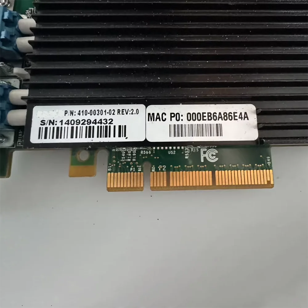 High Reliability The Fiber Optic Network Card 410-00301-02