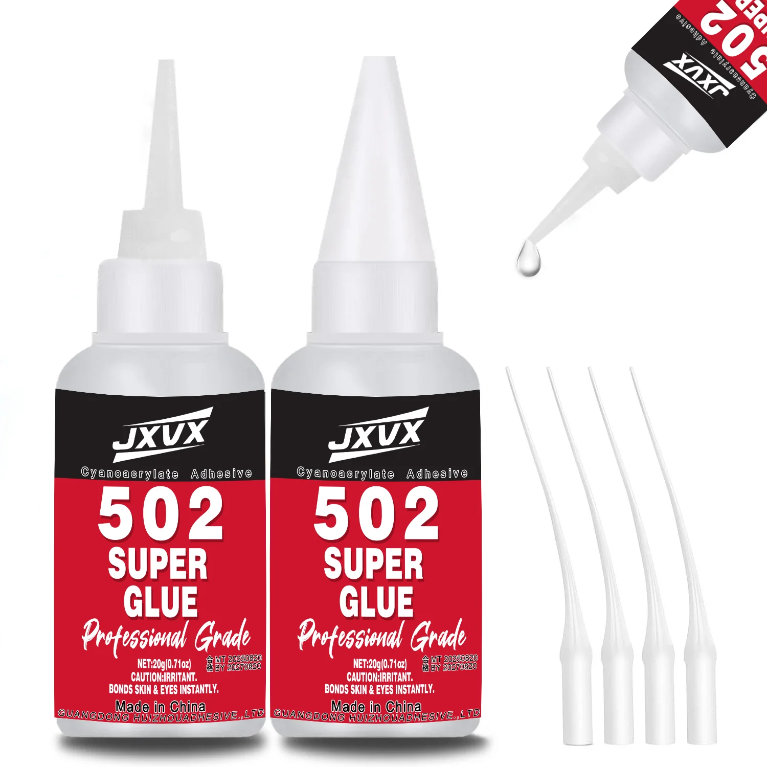 

15PCS 502 Super Glue Professional Strong Fast Instant Adhesive Cyanoacrylate Hardware Metal Cars Wood Craft Hobby Seconds Bond