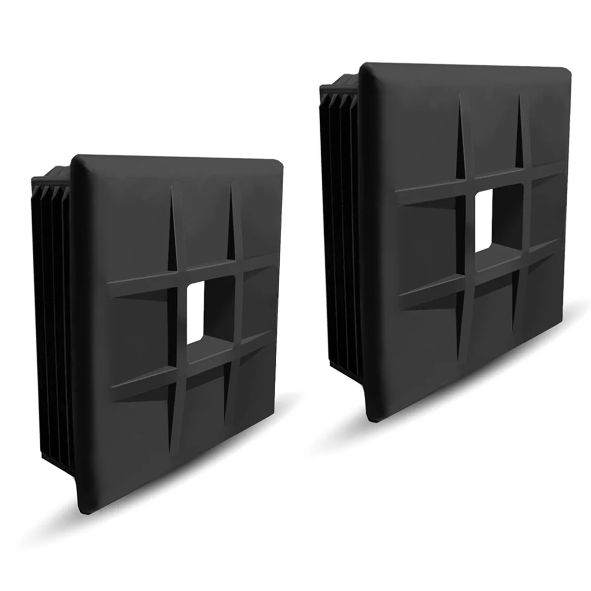 

2-Pack Protective RV Bumper Plug End Cap, 4-Inch, Optimized for RVs, Campers, Durable Traveling Trailer Equipment