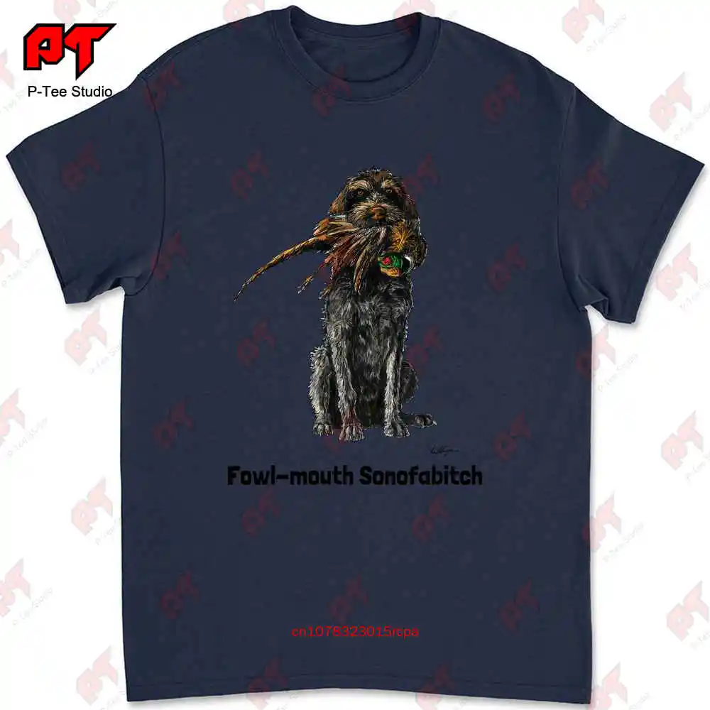 Deutsch Drahthaar German Wirehaired Pointer T-shirt 762Z