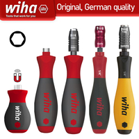 WIHA 29463 25874 Hex Socket Bit Holder Strong Magnetic 4 Bead Locking Non-Slip Screwdriver Handle