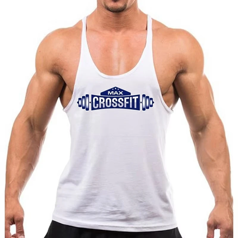 Men's Dry-Fresh Stringer Fitness Vest, Gym Sport Tank, Sweat-Free Sleeveless for Focused Intense Fitness Sessions