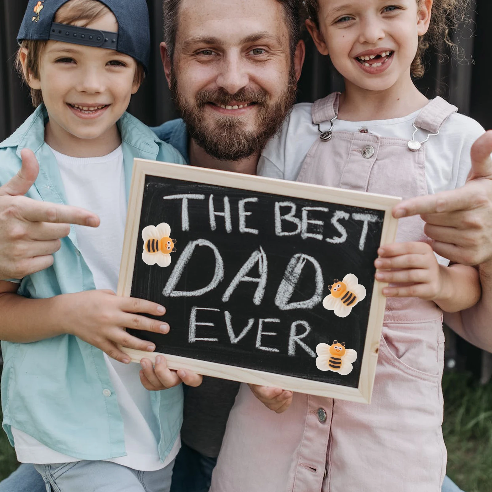 

10Pcs Magnets Home Decorative Stickers for Refrigerator Kitchen Decors Fake Bee Simulation Gifts Funny Magnets