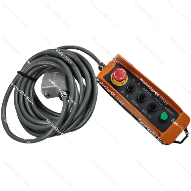 Suitable for Sany C8 Towing Pump Wired Remote Control C10 Vehicle Pump Wireless Remote Control 10 Pin Plug Ground Pump