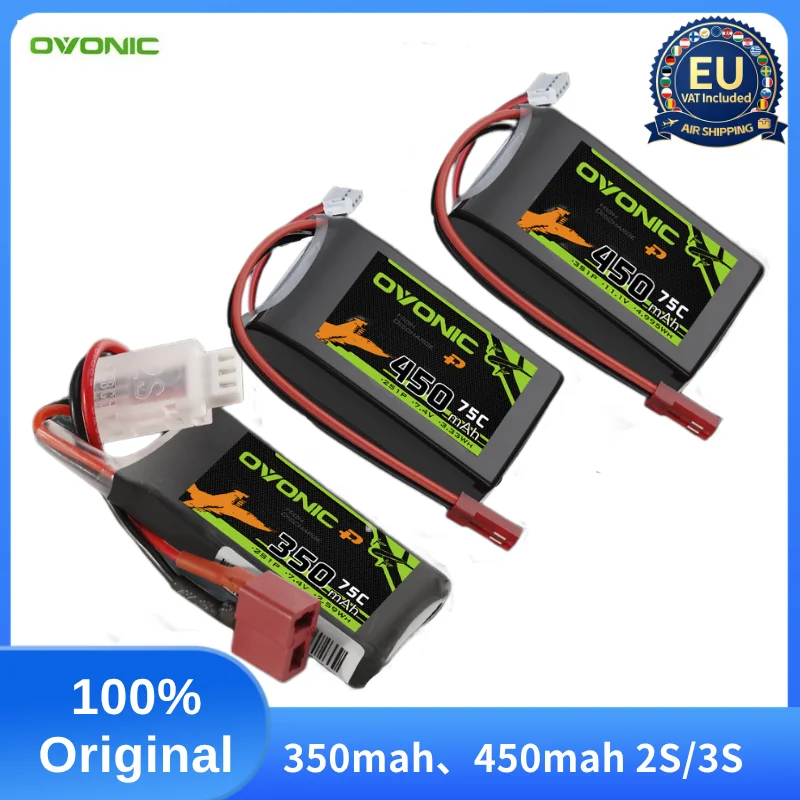 Drone Zll Rc - OVONIC 350mAh 450mAh 75C 7.4V 11.1V