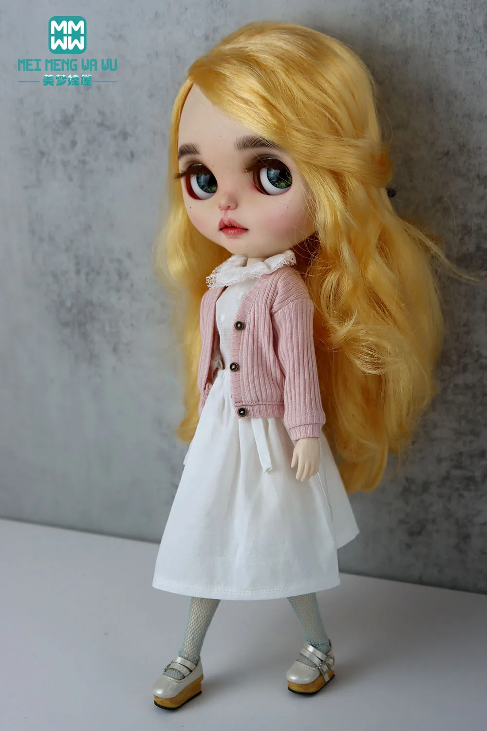 Blyth clothes Azone OB22 OB24 doll accessories Fashion shirts wool cardigans long skirts