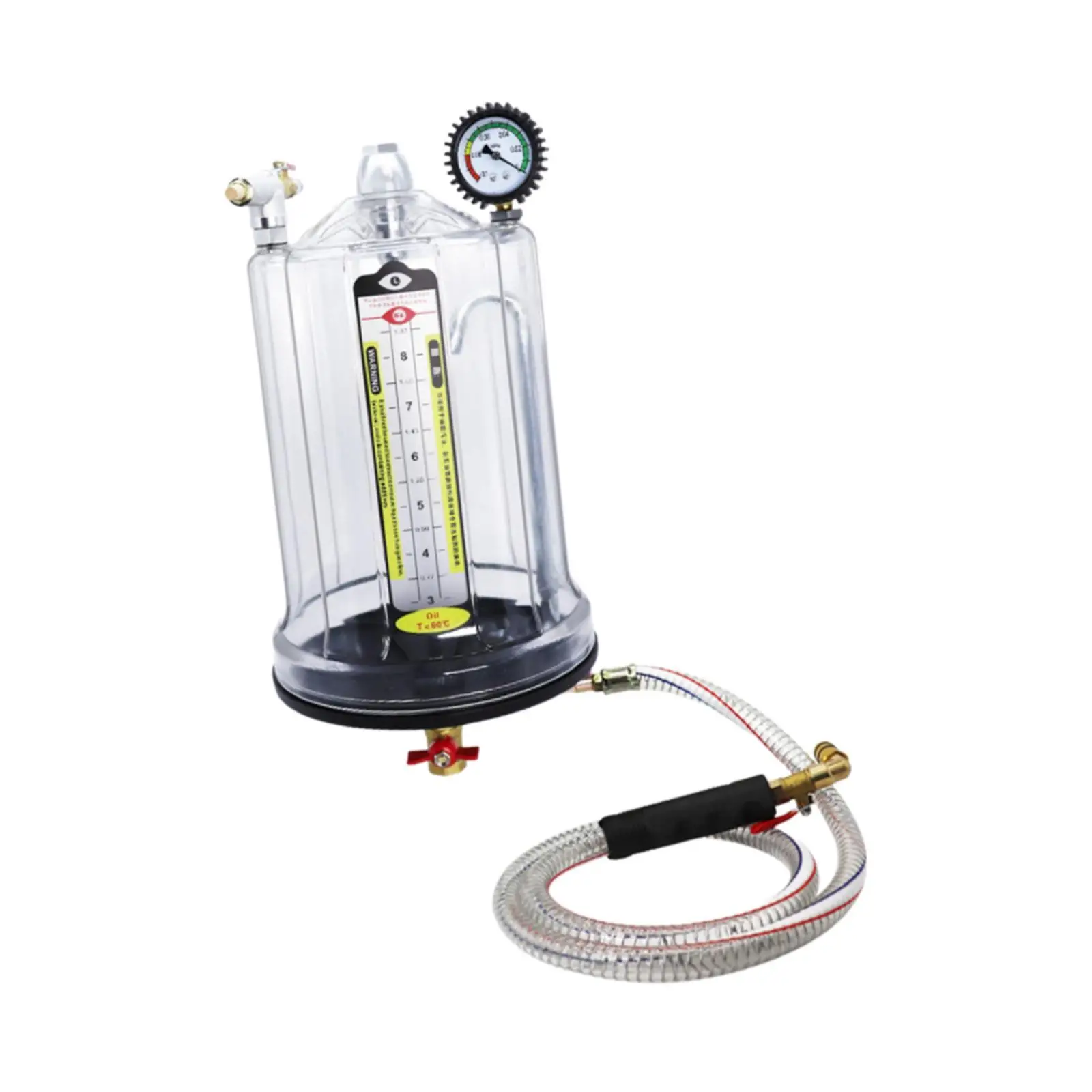 Automotive Pneumatic Oil Pump Measuring Cup Efficient Extraction Tool High Temperature Resistant for Car Repair