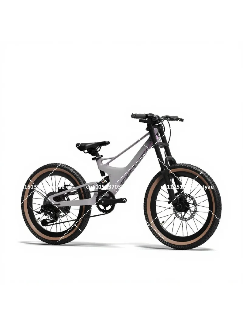 22 Inch Alloy Soft Tail Mountain Bike for Teenagers Students Outdoor Cycling Youth Sports Bicycle