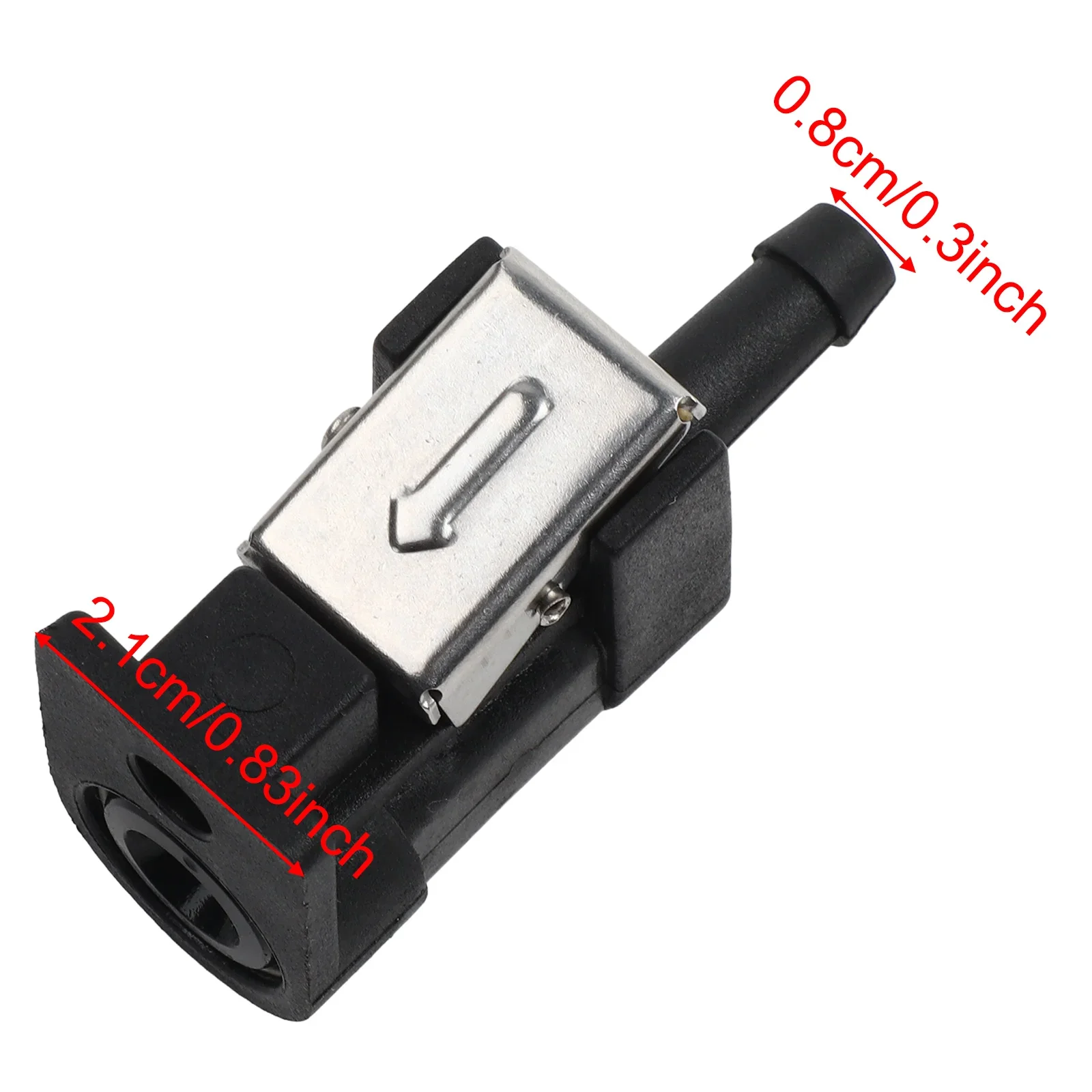 Car Accessories Hose Connector Fuel Performance Enhancement Marine Environment Use Precision Fitment For Fuel Pipes