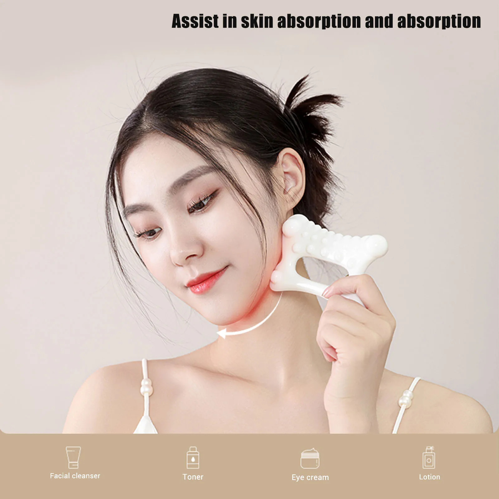 Resin Gua Sha Facial Tools Anti-Aging Skin Tightening Massage Board Used for Legs  Shoulder