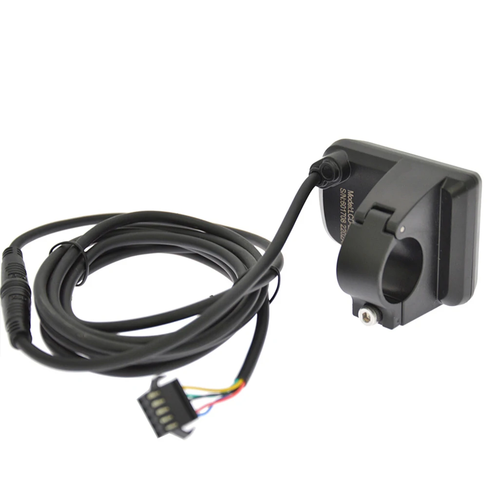 Medidor de bicicleta elétrica en06, display lcd, instrumento de bicicleta com energia usb, tela colorida, monitor de velocidade inteligente, acessórios de ciclismo