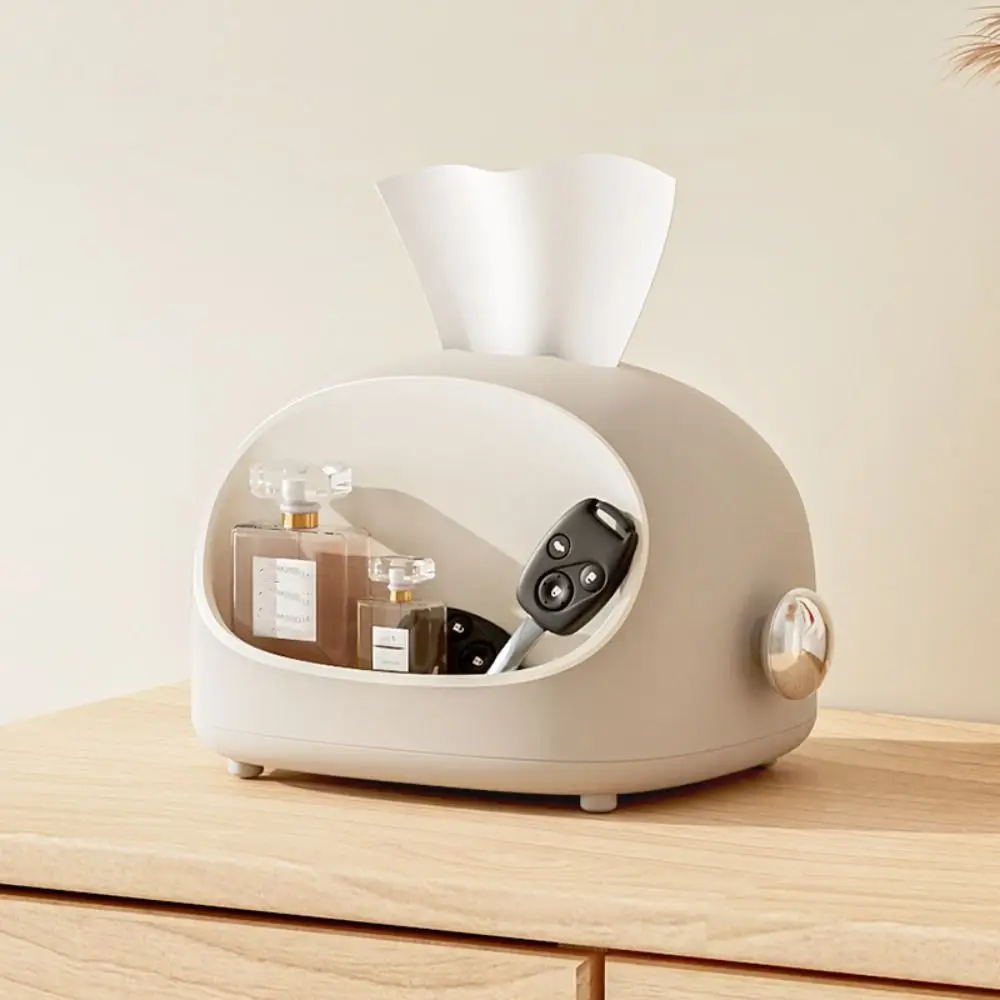 Desktop Decoration Cute Paper Box Creative Exquisite Tissue Box Simple Multi-purpose Napkin Storage Box Living Room