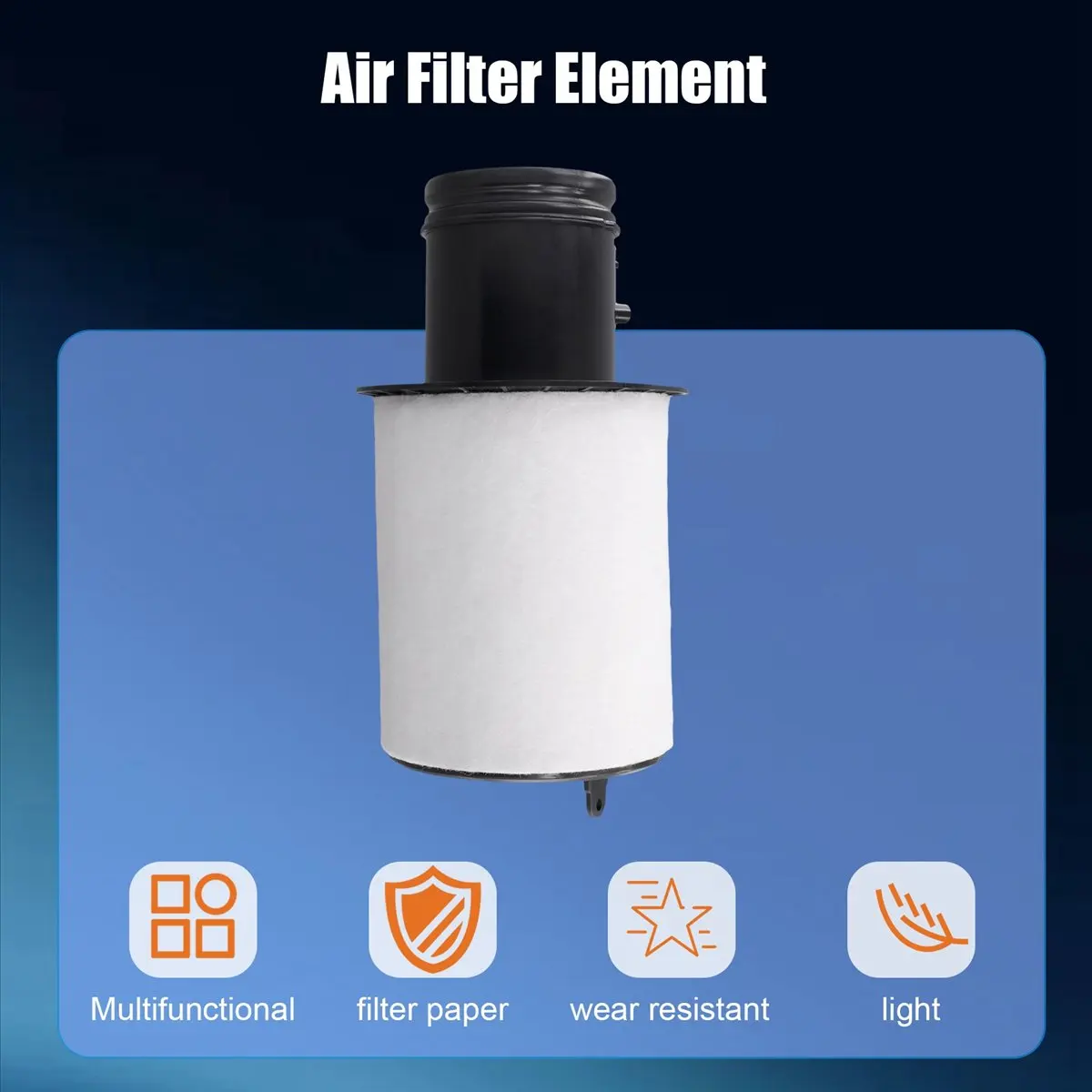 # Piezas y Accesorios Automotrices de 46W, Filtro  Aire 420133844D, Rejilla  Filtro para AUDI (Blanco y Negro)